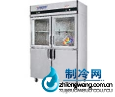 銀都四/六門雙機雙溫D型陳列柜